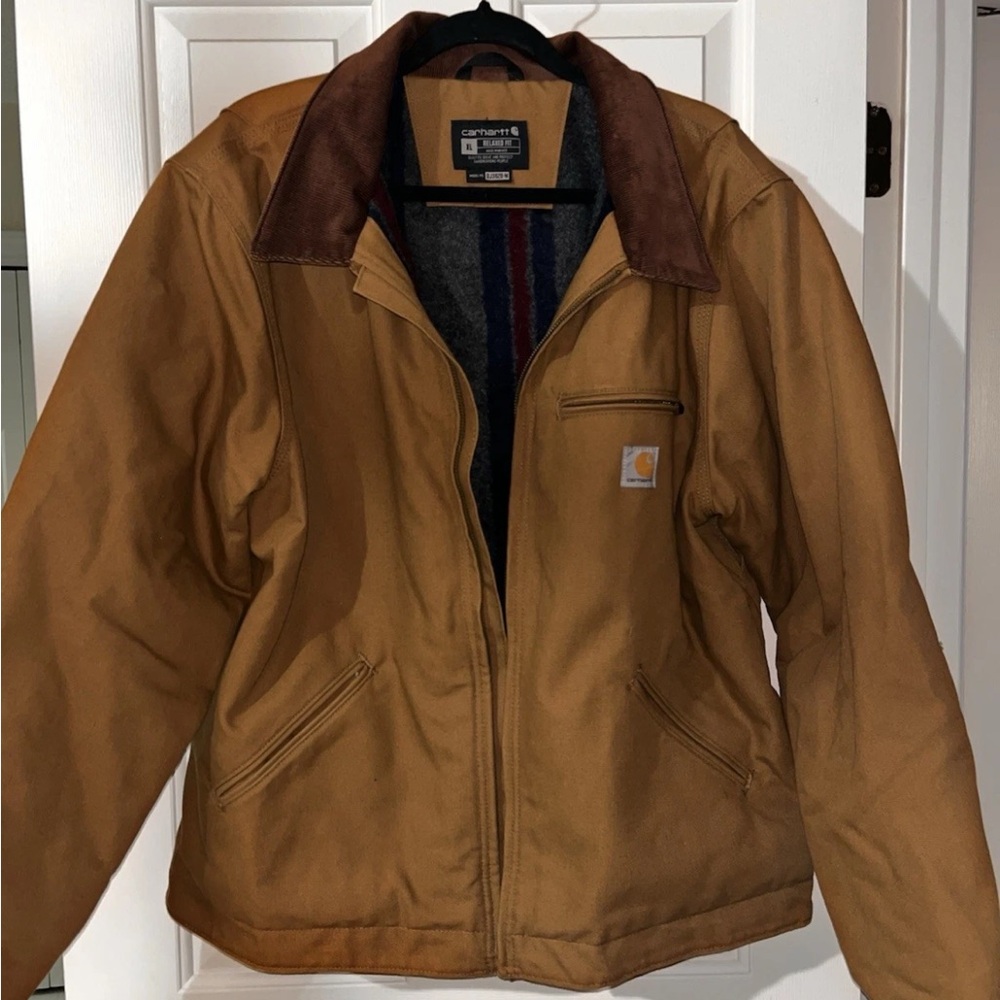 MEN'S BLANKET-LINED DETROIT JACKET - RELAXED FIT - XL tall